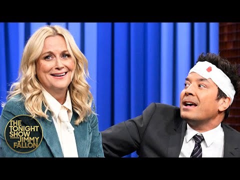 Amy Poehler Comes to Jimmy Fallon’s Rescue Mid-‘Tonight Show’ Monologue | Video