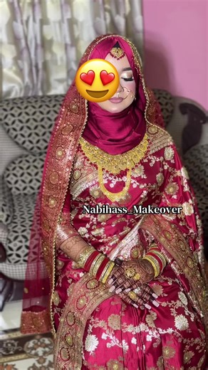 Stunning Bridal Transformation by Nabihass Makeover