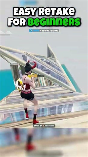 Easy Retake for Beginners to Learn | #fortnite #beginner #retake #practice #learn