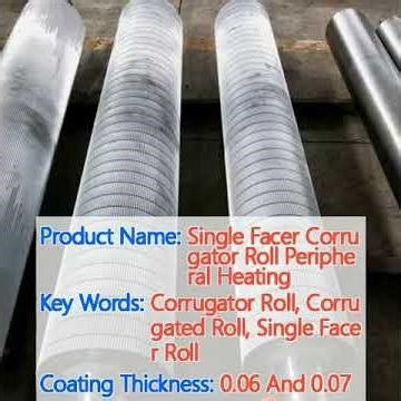 Single Facer Corrugator Roll Peripheral Heating
