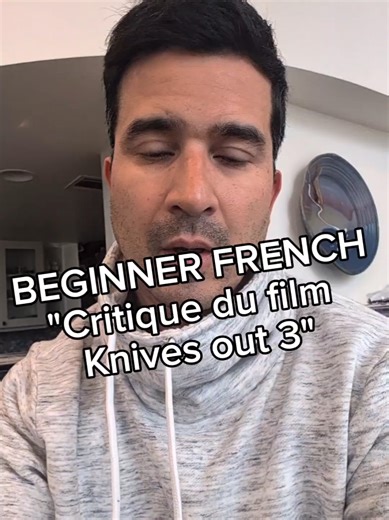 Beginner French Comprehension: Knives Out Film Review