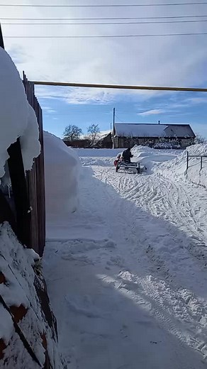 Snow Shoveling Tips with a Snowplow in Action