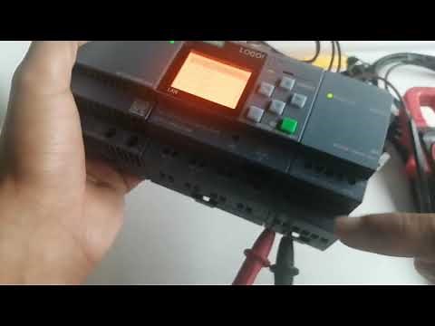 Analog outputs of Siemens logo micro PLC