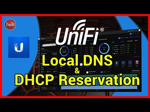 UniFi Netzwerk - Local DNS und DHCP Reservation