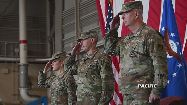 U.S. 5th Air Force conducts historic Change of Command