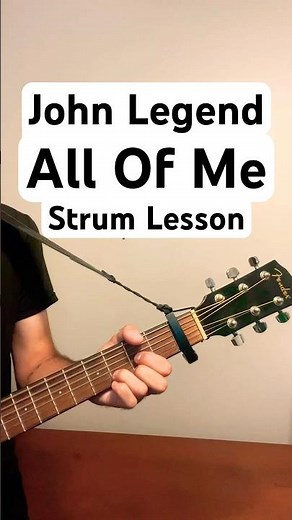 “All of Me” by John Legend – Acoustic Guitar Cover (Beginner Friendly)