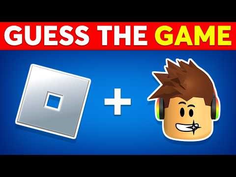 Guess The GAME By Emoji 🎮~ Mario, Roblox, Minecraft, GTA VI, Poppy Playtime