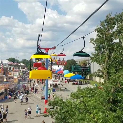 1K views · 11 reactions | The Sky Glider has been an Ohio State Fair tradition since 1969. It's just one of the things you should see and do at the fair this year. Check out our guide: ohiomagazine.com/ohiostatefair | Ohio Magazine | Facebook
