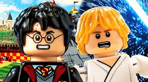 LEGO Harry Potter and Luke Skywalker face clash in Epic Rap Battles of History