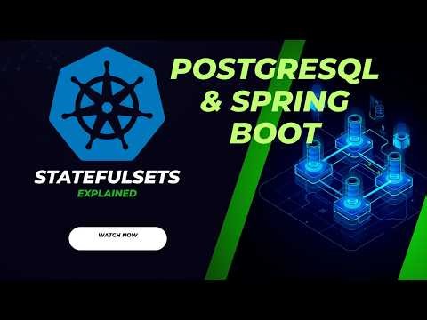 K8s StatefulSets Explained | Postgres | Spring Boot