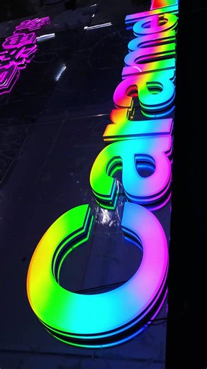 Dazzling Luminous Character LED Signs