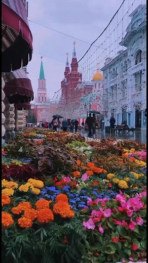 Moscow spring season 🌸 | The Red Square-Russia