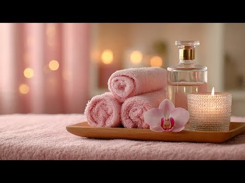 Spa Sounds for Stress Relief & Better Sleep 🌙 Let Go Slowly