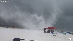WATERSPOUT: Video showing a waterspout making landfall last week at Grayton Beach State Park. (Video has no sound) | Get The Coast