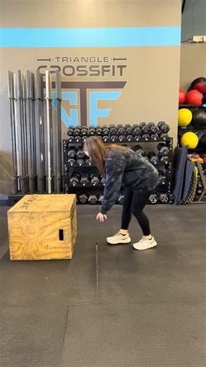 Up Down Burpee Box Step Up Demo