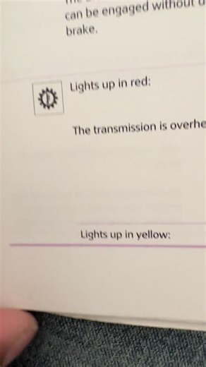 So what's the gear warning symbol with the thermometer symbol in the middle?