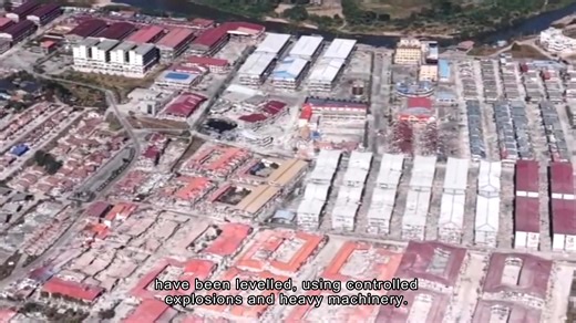 Myanmar authorities said they have completely demolished buildings linked to online scams within the KK Park on the Myanmar-Thailand border. #MyanmarThailand #KKPark #ScamFarm | HOY International Business Channel