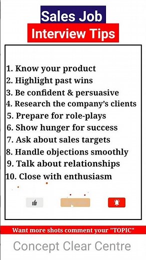 Sales Interview Tips to ace your Dream Job