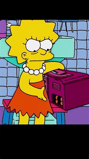 Bart and Lisa were fighting over the remote control #anime #animerecap #TheSimpsons