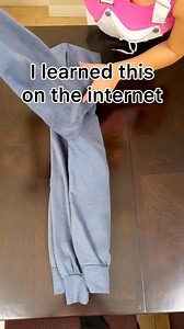 Clever way to fold a sweater! 🎬 This video was produced by Network Media and Cirqnamics | Think Smart Prank Hard