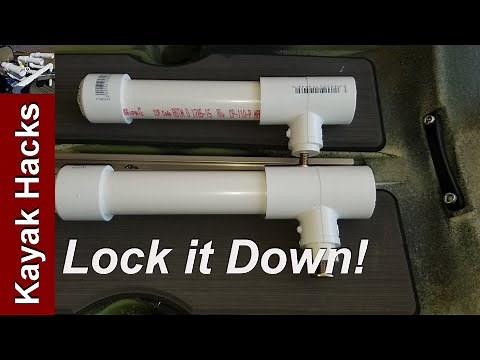 Kayak Rod Holder - Special Situations for Safety!