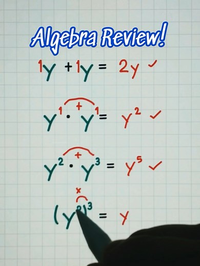 Basic Algebra Review: Key Concepts You Need to Know! | Math Love