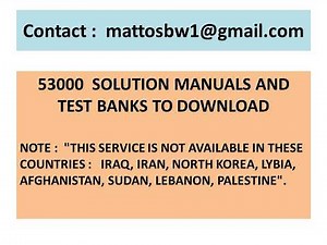 Solution manual Numerical Methods for Engineers, 8th Edition, by Steven Chapra, Raymond Canale