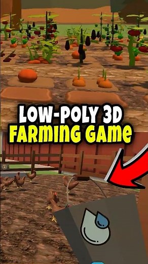 LOW-POLY 3D FARMING GAME (Similar to Stardew Valley, Dinkum)