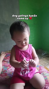 Very good ang baby namin medyo slang lang hahahahha #baby #reels #viral #viralvideo #fyp #highlights #facebookreels #reelsviral @everyone | Skye Skye