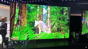 CES 2019: Samsung's booth has 8K QLED TVs, the Wall micro-LED TV, and more