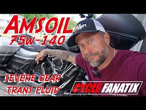 DOES IT WORK ? AMSOIL SEVERE GEAR TRANS FLUID FOR YOUR HARLEY DAVIDSON ROAD GLIDE STREET GLIDE