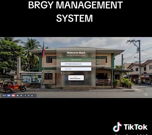 Barangay Management System: Laravel & React App