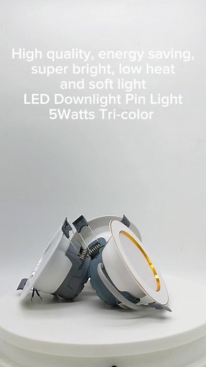 Affordable 5Watts Tri-Color LED Downlight