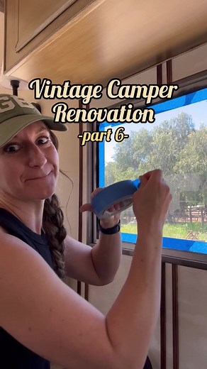 Vintage Camper Renovation: Kitchen and Bathroom Updates