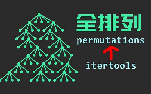 【python技巧056】用permutations写全排列