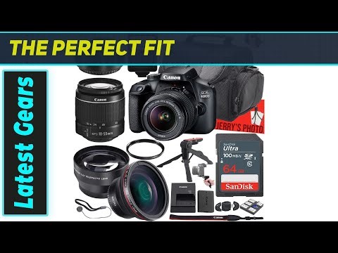 Canon EOS 4000D / Rebel T100: The Ultimate Beginner DSLR Bundle?