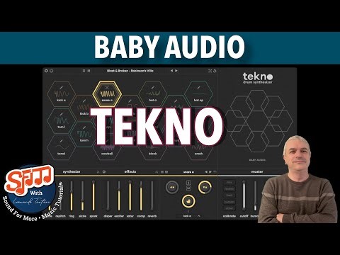 Baby Audio Tekno - Drum Synthesiser Demo / Tutorial: Getting Started (VST, VST3, AU, CLAP, AAX)