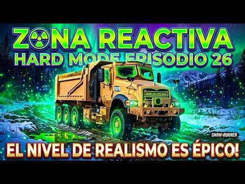 "☢️¡ESTO ES IMPOSIBLE! ☢️ ZONA REACTIVA HARD MODE #26 (Realismo Épico)🚛☢️"