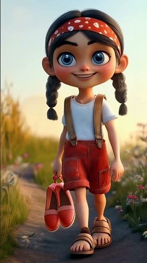 The Red Shoes 👠 Children's Bedtime Stories in Spanish