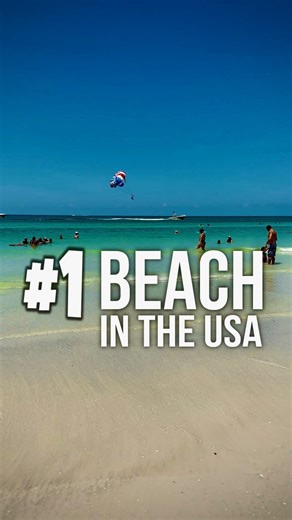 Numerously ranked #1 Beach in the USA, Siesta Beach offers powder-soft white sand, turquoise clear waters, water activities, and fun for everyone! 🤩 Next time you’re looking for the ultimate beach day, visit Siesta Key on Florida’s West Coast! 😎🏖️☀️ • • • • • #siestakeybeach #siestakey #beach #beachday #beachlife #beachvibes #turquoisewater #florida #thingstodoflorida | Things To Do Florida