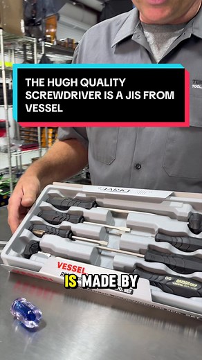 JIS Screwdriver from Vessel — Highest Quality Hand Tool Review