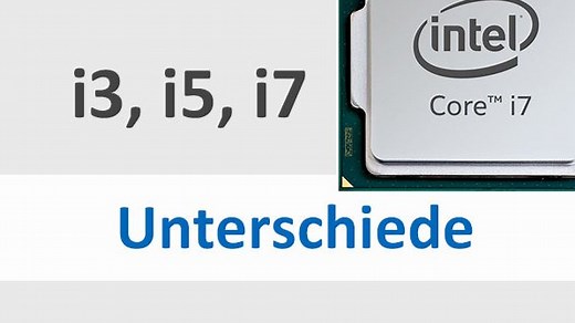 Unterschied zwischen Intel i3, i5, i7 und i9 – Einfach erklärt