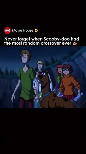 When Scooby doo had the most random crossover ever