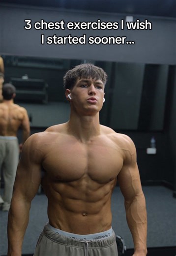 3 chest exercises I wish I started sooner. @AYBL code HARLEY #chestday #gymtips #natty