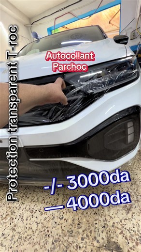 Prix PPF Protection T‑Roc 3000–4000 DA | Protection Auto