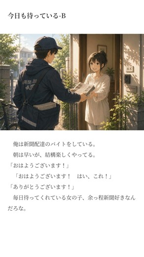 超短編‼ 100文字小説 パート256「今日も待っている -B」