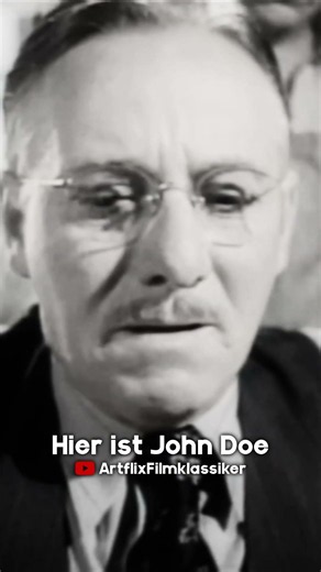 Hier ist John Doe (1941) ab sofort bei Artflix!