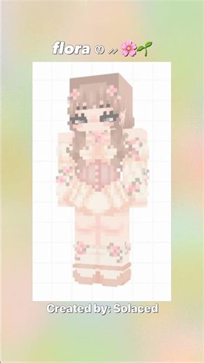 10 aesthetic Minecraft skins 🌱 Spring Edition #minecraft #foryou #minecraftskin #spring #fairy