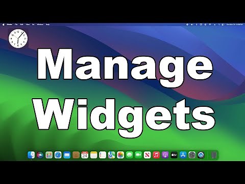 How To Add & Remove Widgets In macOS | Manage Your Widgets | A Quick & Easy Guide