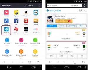 India’s most popular mobile browser, UC Browser unveils all-in-one information platform for global cricket tournament